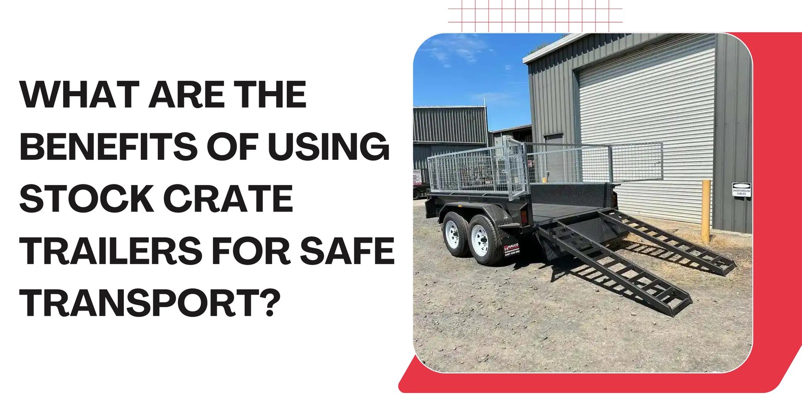 Stock Crate Trailers