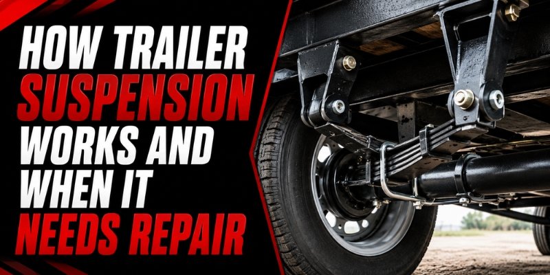 How Trailer Suspension Works and When It Needs Repair