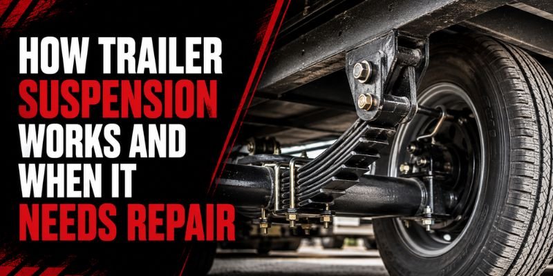How Trailer Suspension Works and When It Needs Repair
