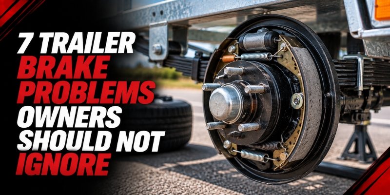7 Trailer Brake Problems Owners Should Not Ignore