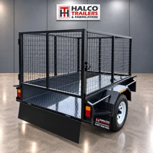Single Axle Box Trailer