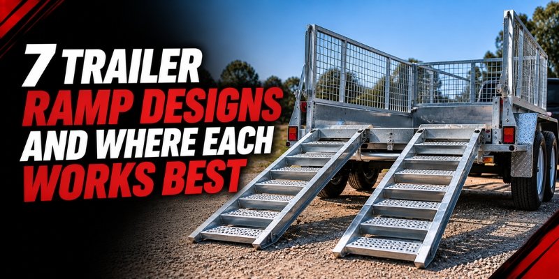 Trailer Ramp Types: 7 Trailer Ramp Designs and Where Each Works Best