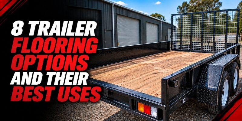 8 Trailer Flooring Options and Their Best Uses